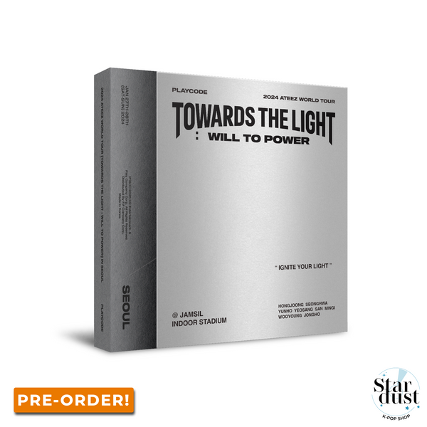 [PRE-ORDER] ATEEZ - 2024 WORLD TOUR [TOWARDS THE LIGHT: WILL TO POWER] In Seoul Digital Code