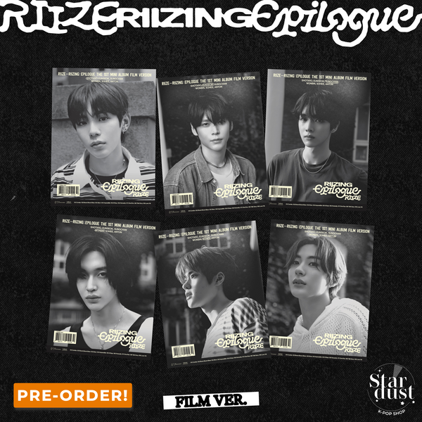 [PRE-ORDER] RIIZE - RIIZING: EPILOGUE [1st Mini Album] Film Ver.