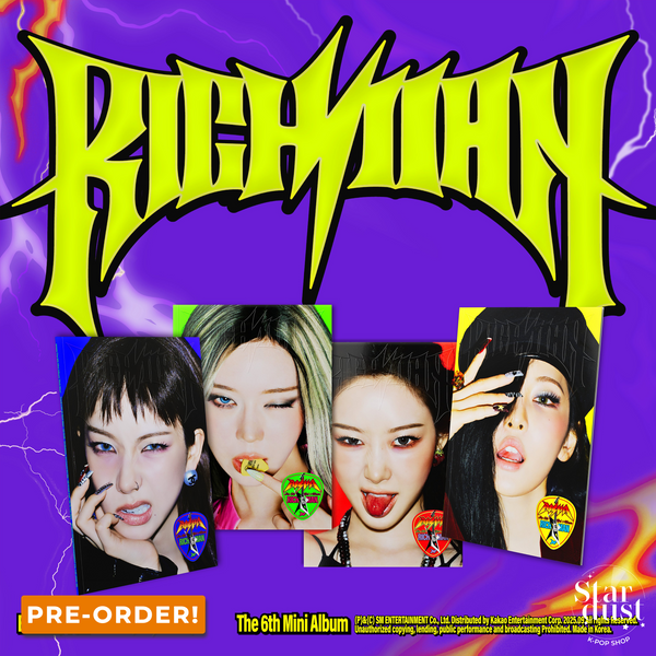 [PRE-ORDER] AESPA - RICH MAN [6th Mini Album] Energy Ver.