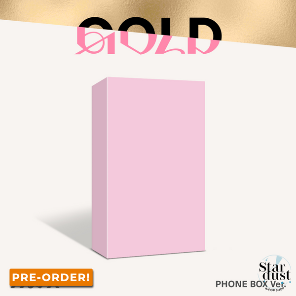 [PRE-ORDER] ITZY - GOLD [Special Phone Box Ver.]