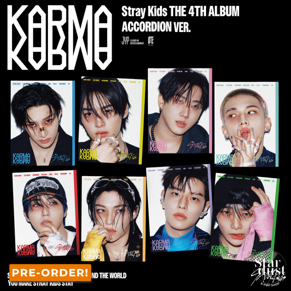 [PRE-ORDER] STRAY KIDS - KARMA [4th Album] Accordion Ver.