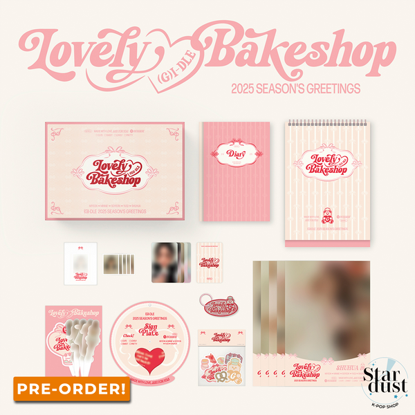 [PRE-ORDER] (G)I-DLE - 2025 SEASON'S GREETINGS [Lovely Bakeshop]