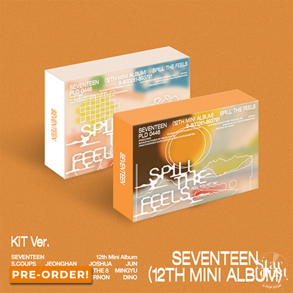 [PRE-ORDER] SEVENTEEN - SPILL THE FEELS [12th Mini Album] Kit Ver.