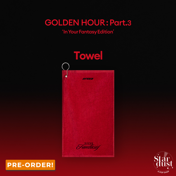 [PRE-ORDER] ATEEZ - GOLDEN HOUR: Part. 3 [In Your Fantasy Edition] Towel