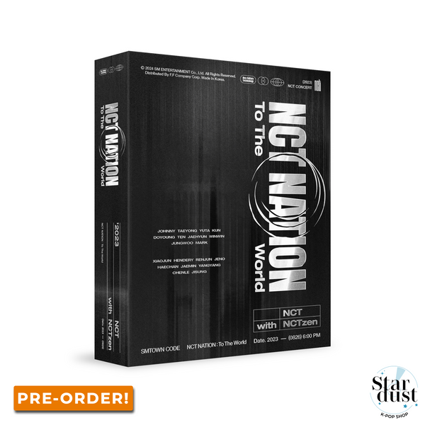[PRE-ORDER] 2023 NCT CONCERT - NCT NATION: TO THE WORLD IN INCHEON [SMTown Code]