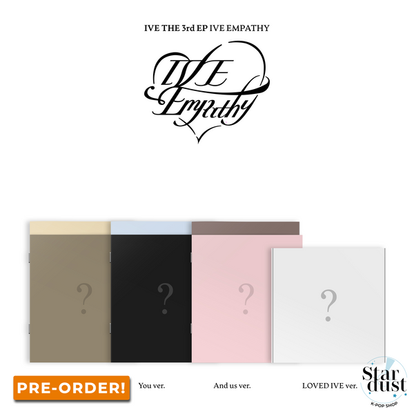 [PRE-ORDER] IVE - IVE EMPATHY [3rd Mini Album]