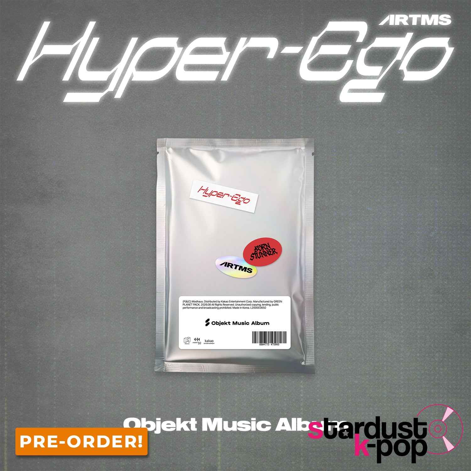 [PRE-ORDER] ARTMS - HYPER-EGO [Objekt Music Album Ver.]