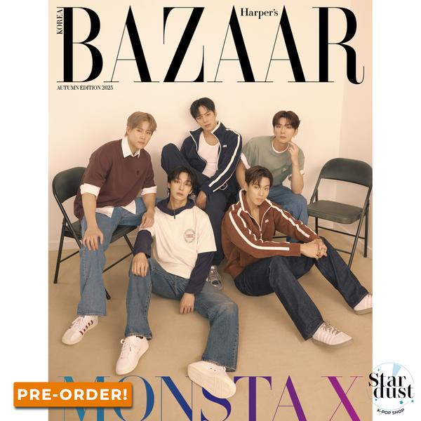[PRE-ORDER] MONSTA X - BAZAAR KOREA [Autumn Edition]