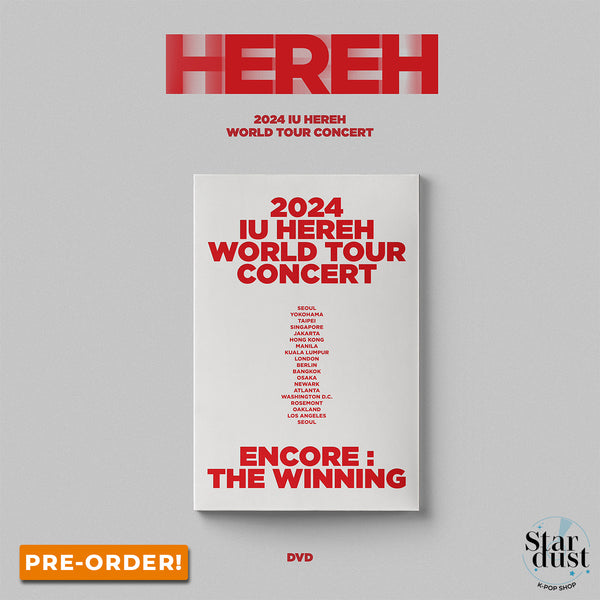[PRE-ORDER] IU - "HEREH" WORLD TOUR CONCERT [DVD]