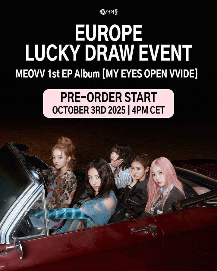 [EUROPE LUCKY DRAW EVENT] MEOVV - MY EYES OPEN VVIDE [1st EP Album] MEOVV Ver.