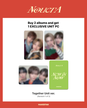 [ALBUM EVENT] NouerA - CHAPTER: NEW IS NOW [1st Mini Album] Photobook Ver. - Stardust K-pop Shop