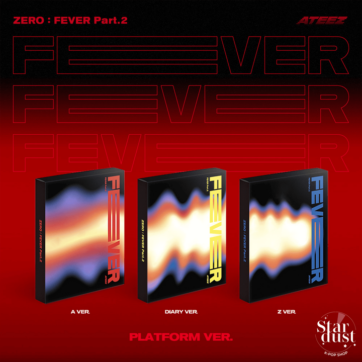 ATEEZ - ZERO: FEVER Part. 2 [6th Mini Album] Platform Ver. - Stardust K-pop Shop
