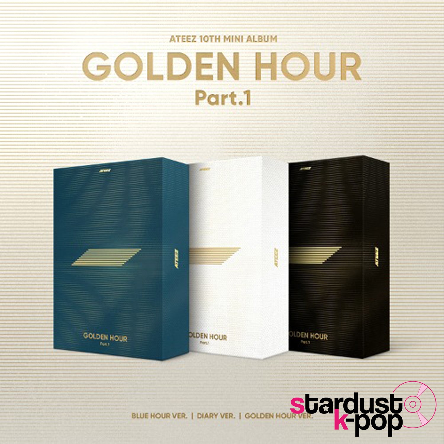 ATEEZ - GOLDEN HOUR: Part. 1 [10th Mini Album] Photobook Ver.