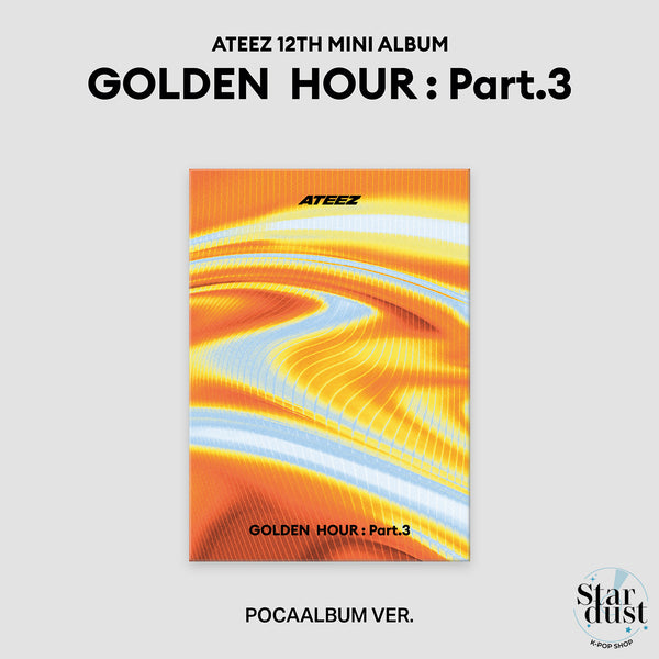 ATEEZ - GOLDEN HOUR PART. 3 [Pocaalbum Ver.] - Stardust K-pop Shop - Album