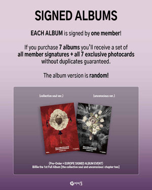 [SIGNED / LUCKY DRAW EVENT] BILLLIE - The Collective Soul and Unconscious: Chapter Two
