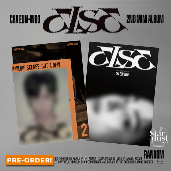 CHA EUNWOO - ELSE [2nd Mini Album] Random Ver. + Soundwave POB - Stardust K-Pop Shop
