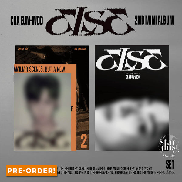 CHA EUNWOO - ELSE [2nd Mini Album] Set Ver. - Stardust K-Pop Shop