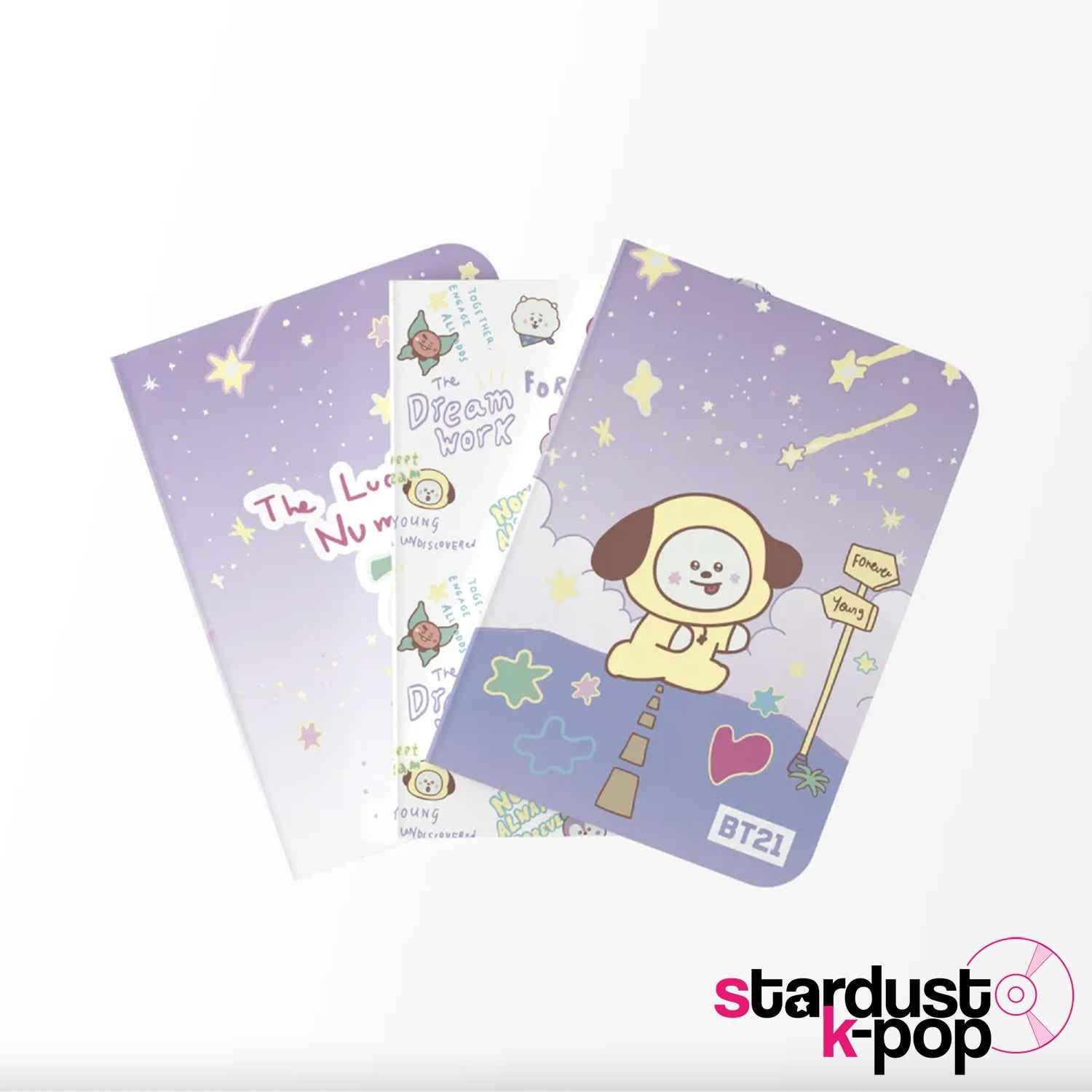 BT21 - 3 QUADERNI A6 [BT21 THE JOURNEY]