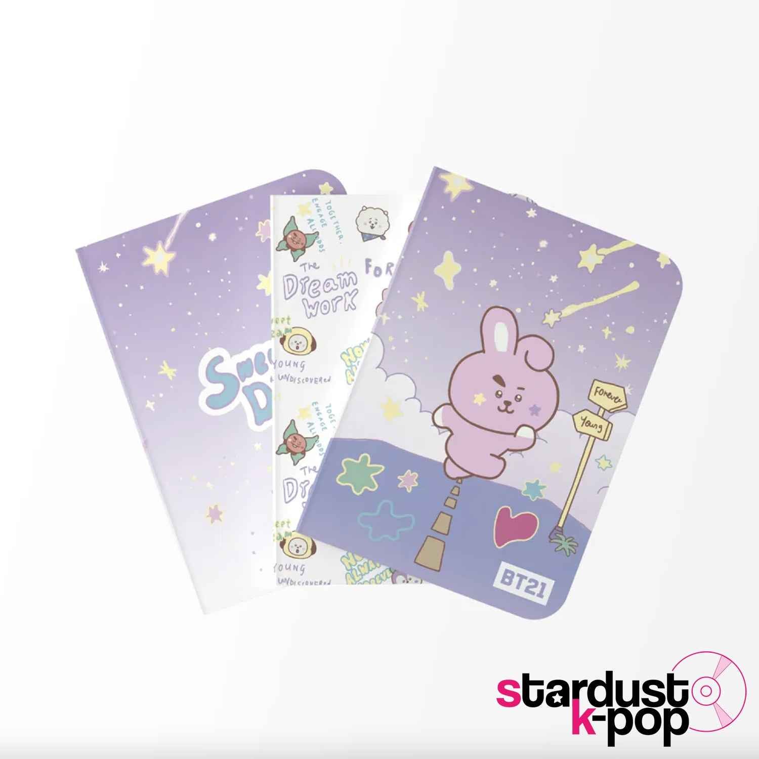 BT21 - 3 QUADERNI A6 [BT21 THE JOURNEY]