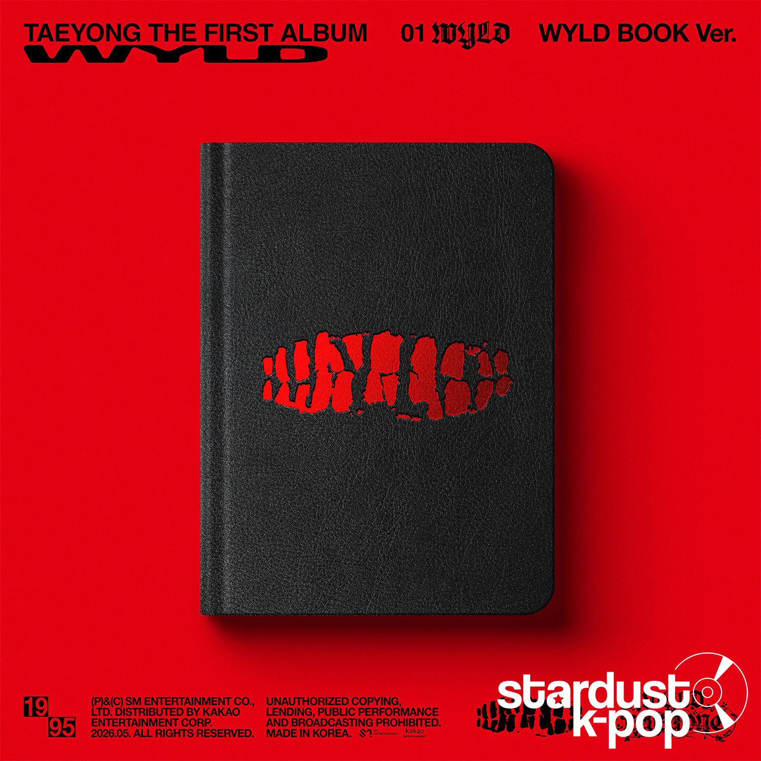 TAEYONG - WYLD [1st Full Album] Wyld Book Ver.