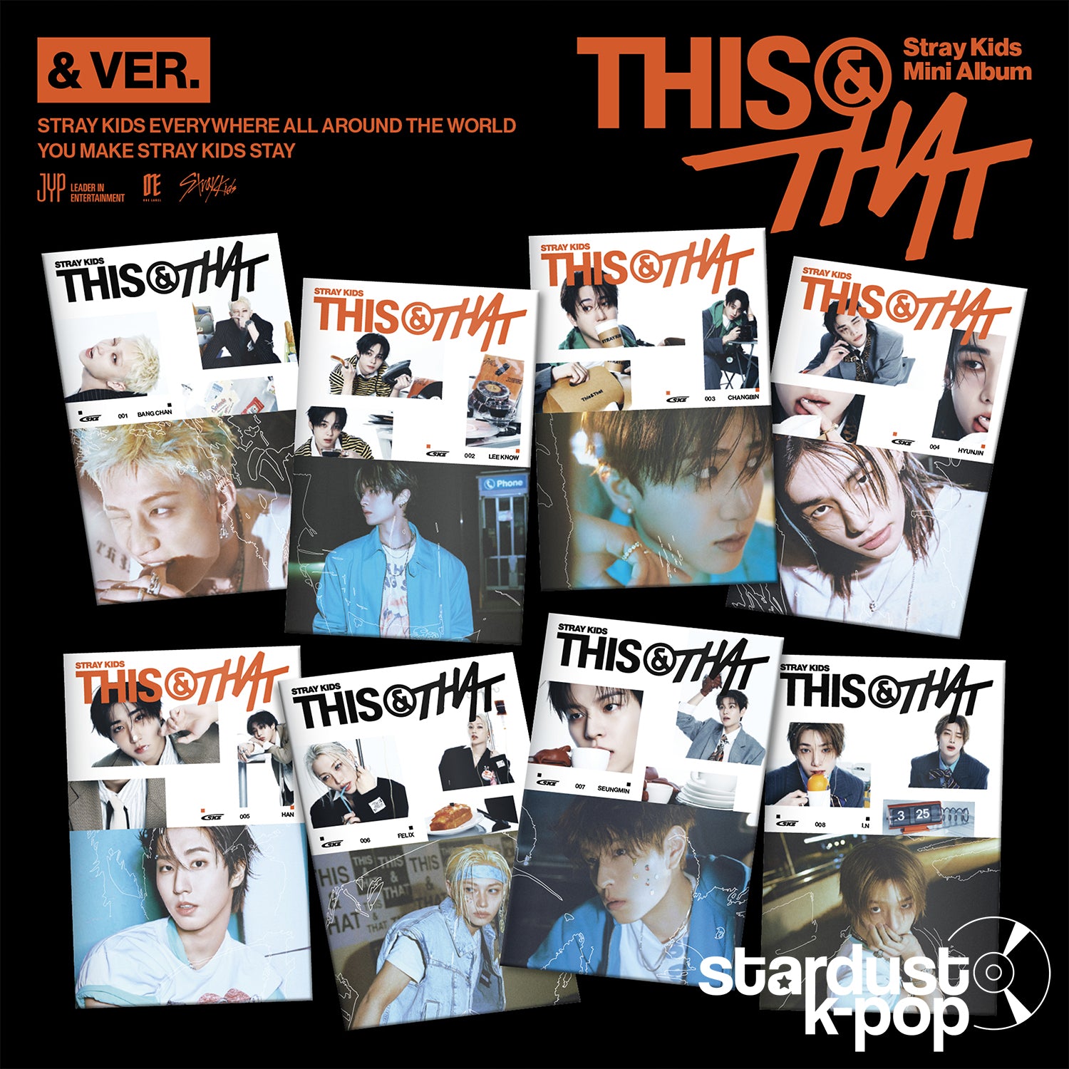 [PRE-ORDER] STRAY KIDS - THIS & THAT [10th Mini Album] & Ver.