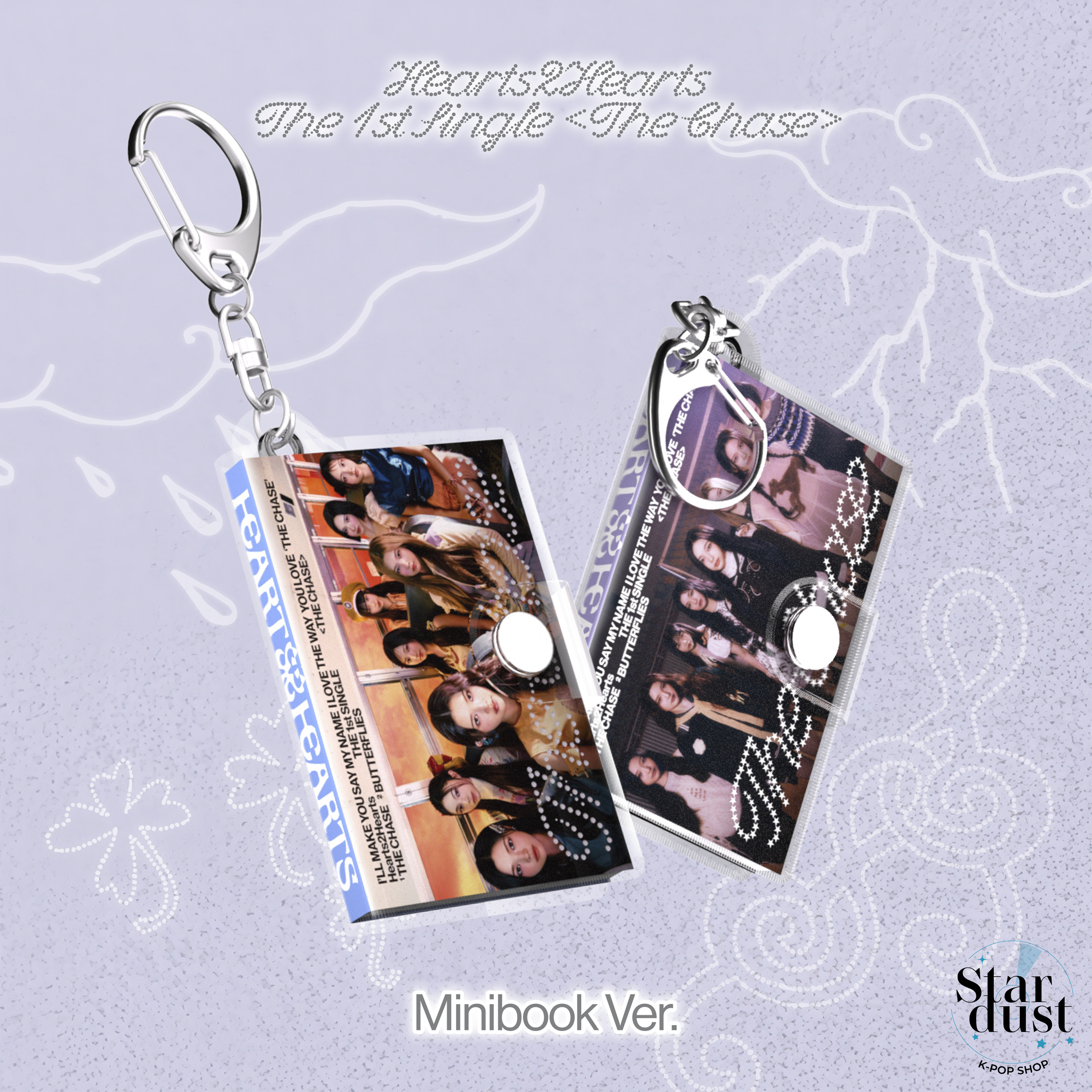 HEARTS2HEARTS - THE CHASE [1st Single Album] Mini Book Ver. - Stardust K-pop Shop