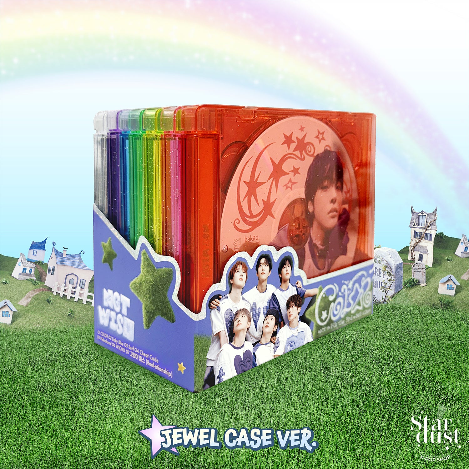 NCT WISH - COLOR [3rd Mini Album] Jewel Case Ver.
