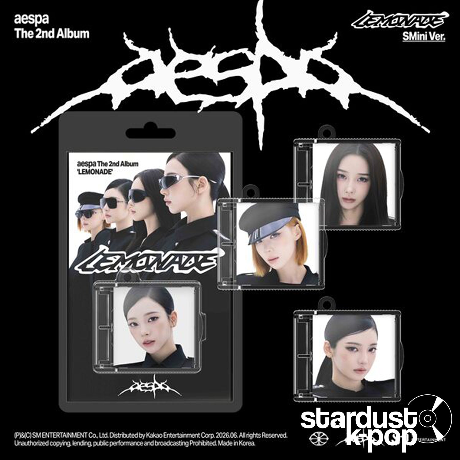AESPA - LEMONADE [2nd Full Album] SMini Ver.