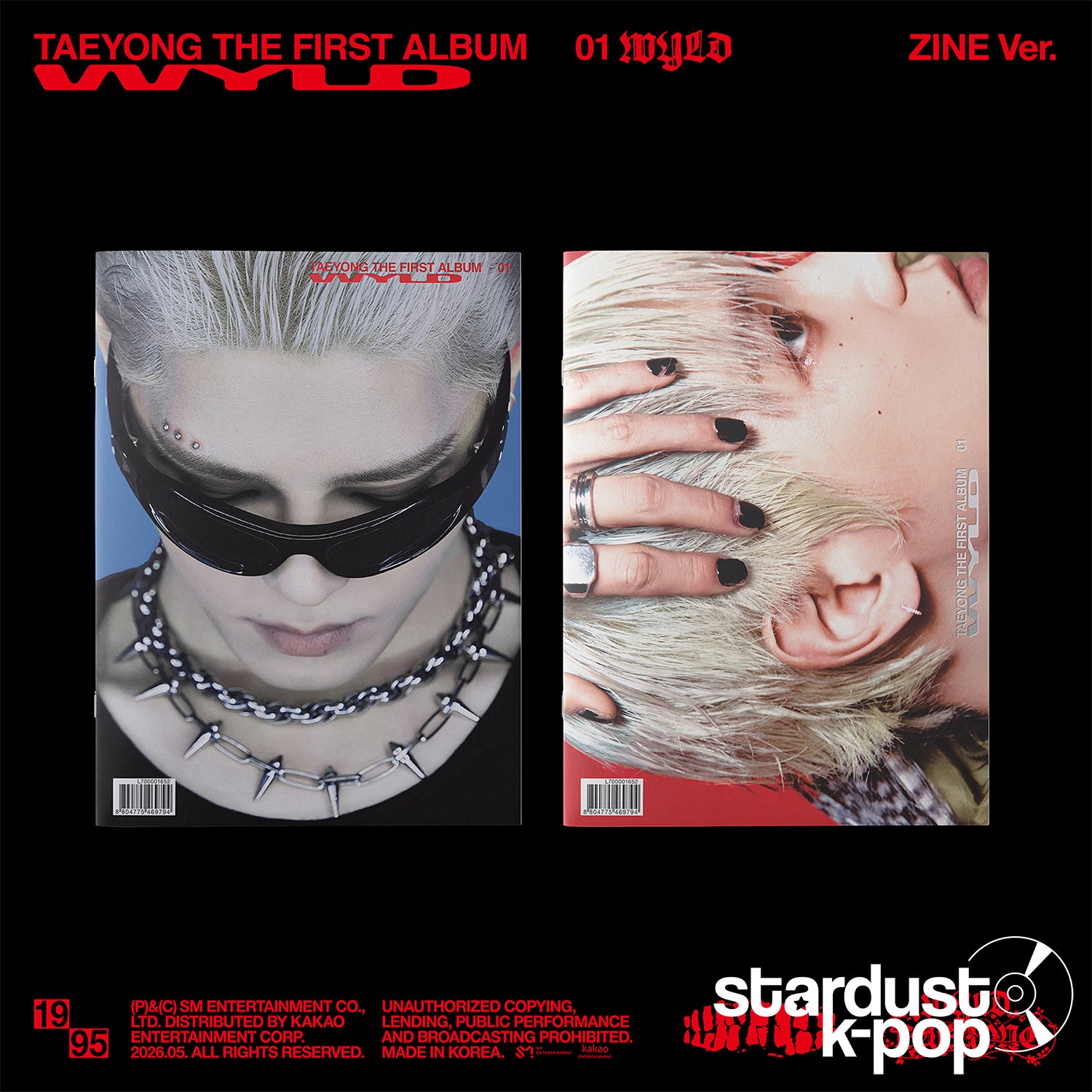 TAEYONG - WYLD [1st Full Album] Zine Ver.