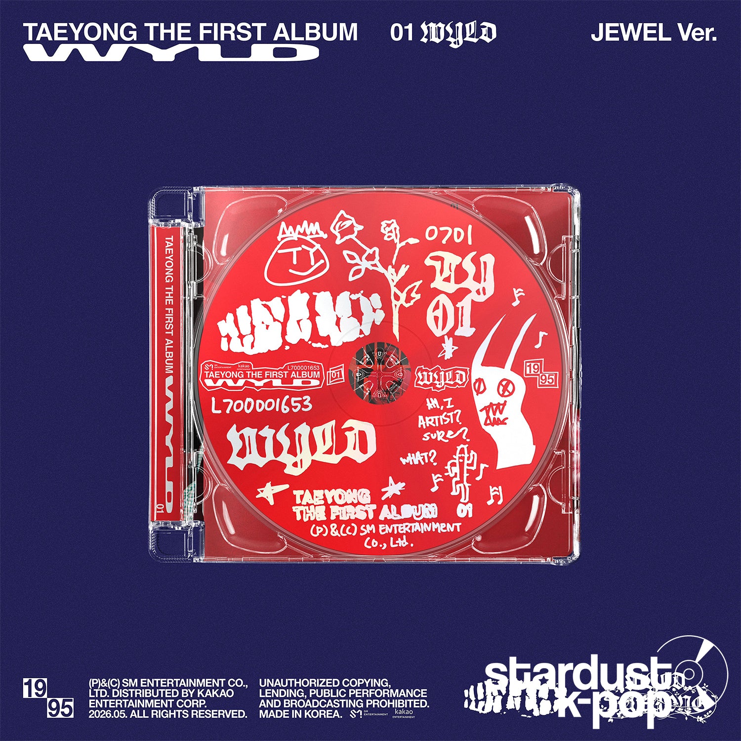 TAEYONG - WYLD [1st Full Album] Jewel Case Ver.