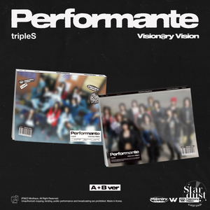 TRIPLES VISIONARY VISION - PERFORMANTE [Full Album] - Stardust K-pop Shop
