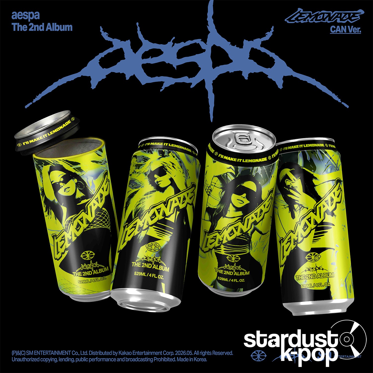 AESPA - LEMONADE [2nd Full Album] Can Ver.