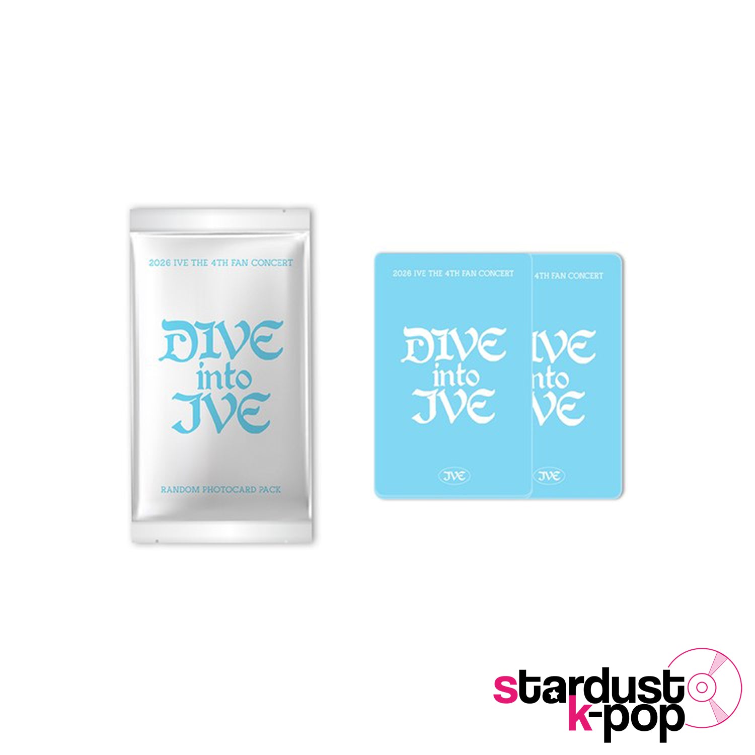 IVE - DIVE into IVE [2026 IVE THE 4TH FAN CONCERT] Random Photocard Pack