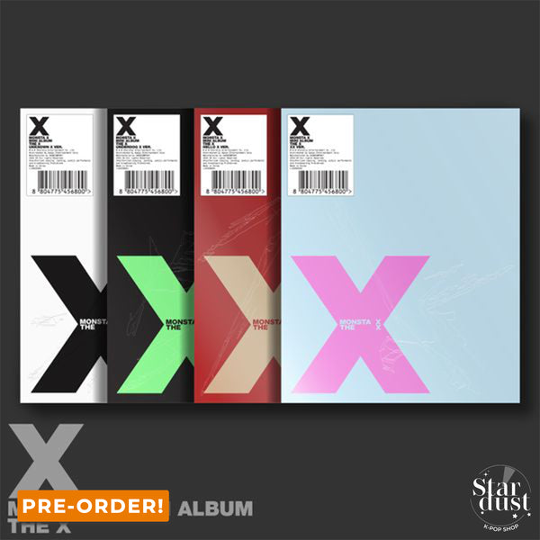[PRE-ORDER] MONSTA X - THE X [Mini Album] Standard Ver.