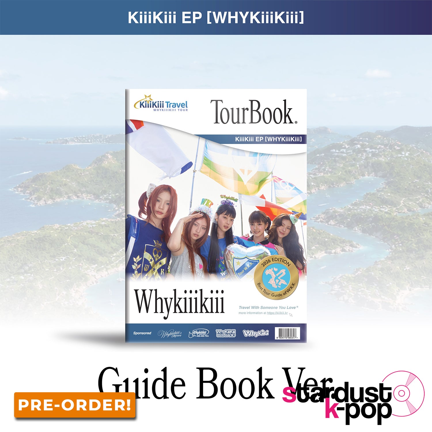 [PRE-ORDER] KiiiKiiii - WhyKiiiKiii [EP] Guide Book Ver.
