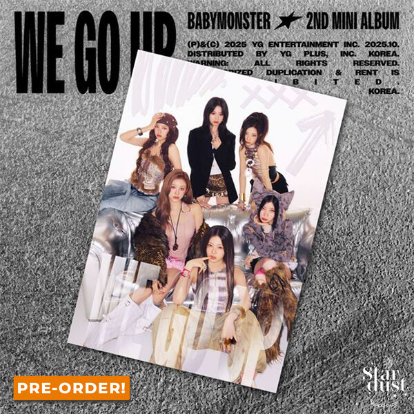 [PRE-ORDER] BABYMONSTER - WE GO UP [2nd Mini Album] Postcard Ver.