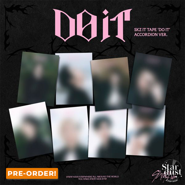 [PRE-ORDER] STRAY KIDS - SKZ IT TAPE [DO IT] Accordion Ver. (Random)