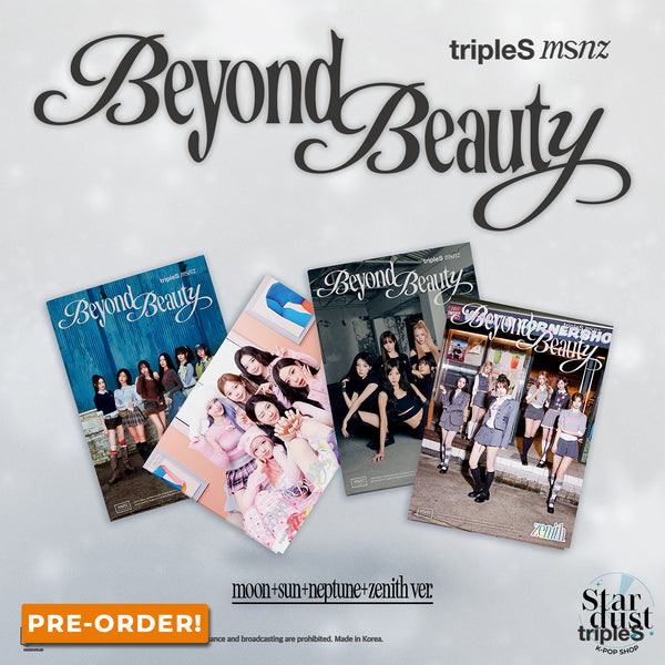 [PRE-ORDER] TRIPLES msnz - BEYOND BEAUTY [Photobook Ver.]