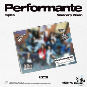 TRIPLES VISIONARY VISION - PERFORMANTE [Full Album] - Stardust K-pop Shop