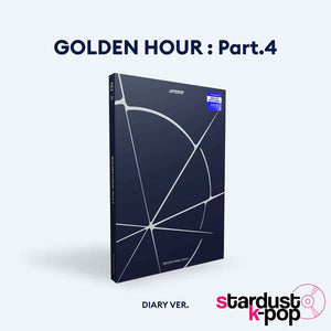 ATEEZ - GOLDEN HOUR : Part. 4 [Europe POP-UP Exclusive] Photobook Ver.