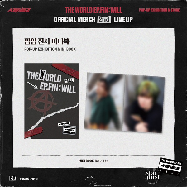 ATEEZ - MINI BOOK [The World EP. FIN: WILL POP-UP EXHIBITION]