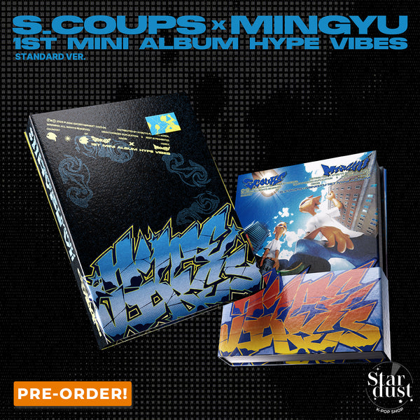 [PRE-ORDER] S.COUPS X MINGYU - HYPE VIBES [1st Mini Album] Standard Ver.