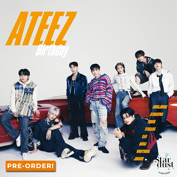 [PRE-ORDER] ATEEZ - BIRTHDAY [4th Japanese Single] Limited Flash Price Ver.