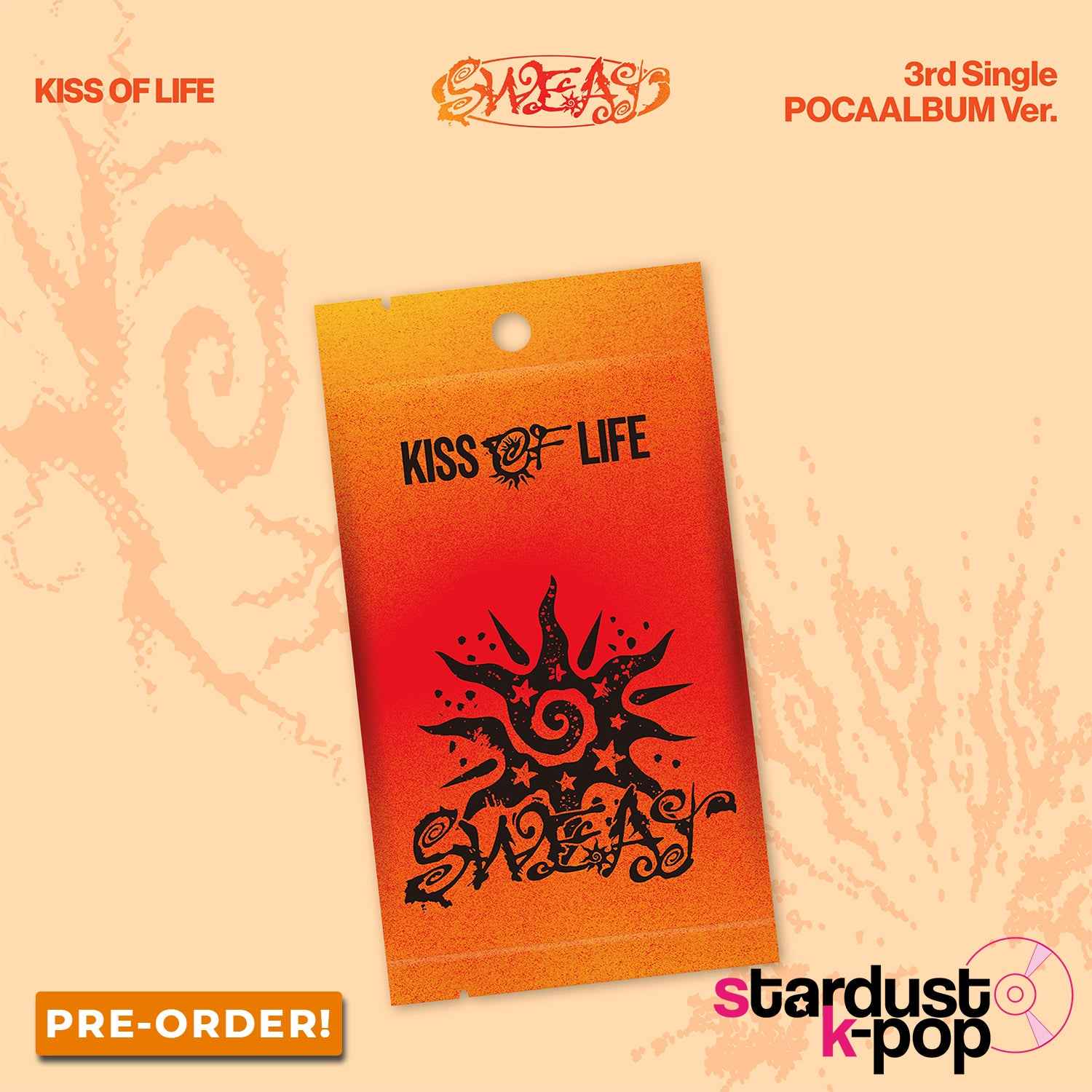 [PRE-ORDER] KISS OF LIFE - SWEAT [3rd Single Album] Pocaalbum Ver.