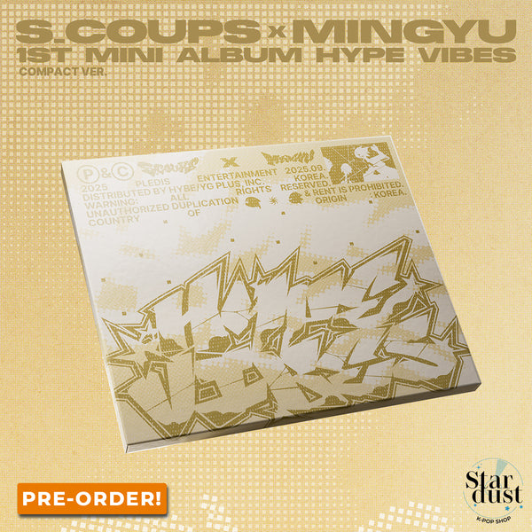 [PRE-ORDER] S.COUPS X MINGYU - HYPE VIBES [1st Mini Album] Compact Ver.