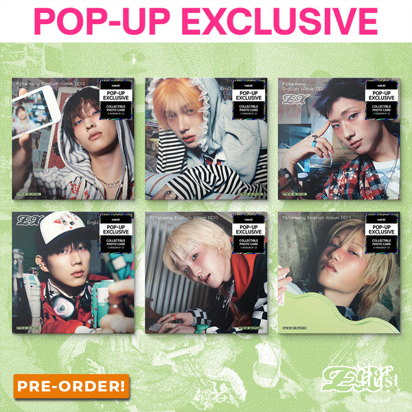 [PRE-ORDER] P1Harmony - EX [English Album] Compact Pop-Up Exclusive