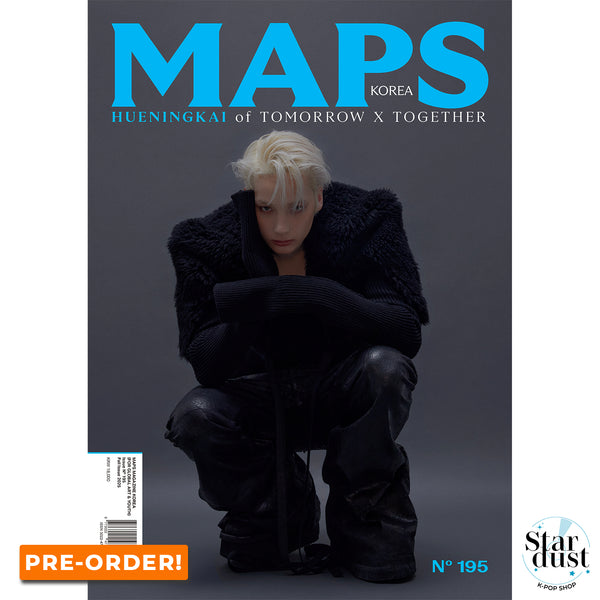 [PRE-ORDER] TXT HUENINGKAI - MAPS KOREA Vol. 195