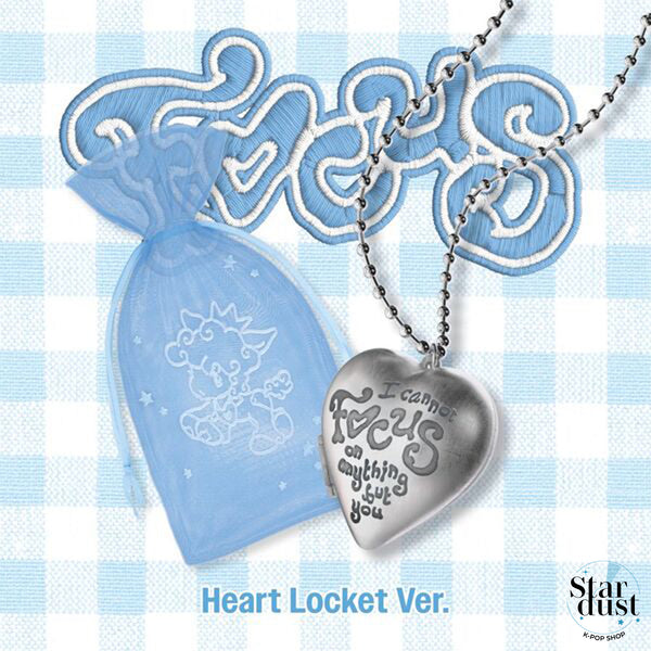 Hearts2Hearts - FOCUS [Mini Album Vol. 1] Heart Locket Ver.