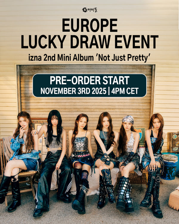 [EUROPE SIGNED / LUCKY DRAW EVENT] IZNA - NOT JUST PRETTY [2nd Mini Album] Photobook Ver.
