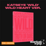 [PRE-ORDER] KATSEYE - WILD [Internation Retailer Exclusive] Wild Heart Ver.